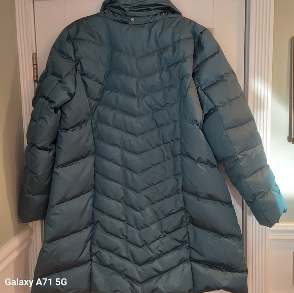 Eddie Bauer Full Length Down Winter Coat BEAUTIFUL size XL - Picture 2 of 10